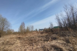 Прекрасный ровный участок 12 соток.