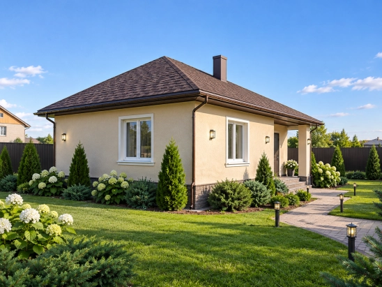 Недостроен: Дом 92 м² на участке 7,5 сот.
