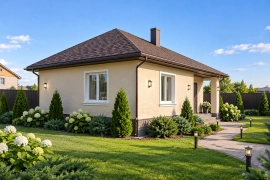 Недостроен: Дом 92 м² на участке 7,5 сот.